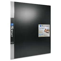 Itoya Original Art Profolio - 18" x 24", Black, Portrait, 24 Pages