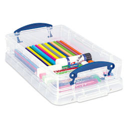 Lift-Out Tray Storage Box - Shallow, 2-3/4"H x 13-3/8" L x 8" W