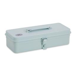 Toyo Trunk Shape T-320 Toolbox - Glacier, 12.5" x 4.9" x 3.3"