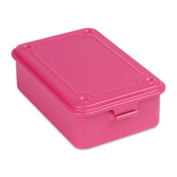 Toyo Stackable Storage Box T-150 -Shocking Pink, 6" x 4" x 2"