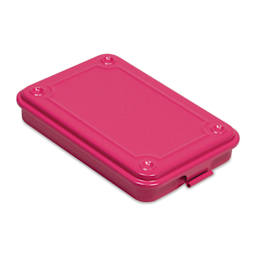 Toyo Stackable Storage Box T-152 - Shocking Pink, 6" x 4.13" x 1.14"