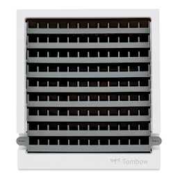 Tombow Marker Desktop Organizer (all slots empty, front-view)