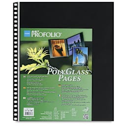 Itoya PolyGlass Refill Page Pack - 14" x 11", Portrait, Pkg of 10