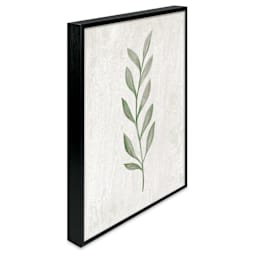 Blick Metal Gallery Frame - Black, 12” x 16” side view