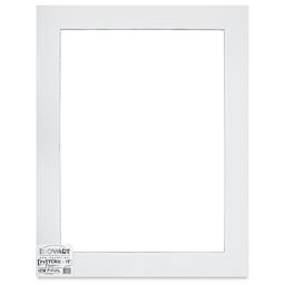 Pre-Cut Mat Frames - White, 22" x 28" (18" x 24" Artwork Size), Pkg of 12, front of packaging