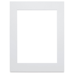 Blick White Core Pre-Cut Mat - Manor White, 11" x 14" (8" x 10-1/2" Opening) out of packaging