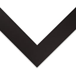 Blick Pre-Cut Mat - Raven Black, 18" x 24" (11-3/4" x 17-3/4" Opening)