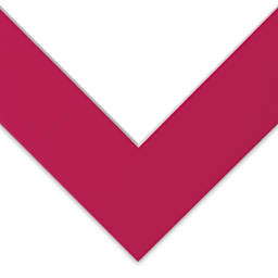 Blick Pre-Cut Mat - Deep Red, 8" x 10" (4-1/2" x 6-1/2" Opening)
