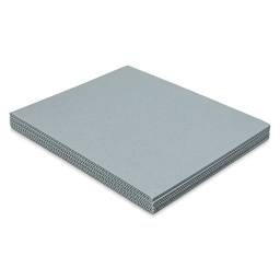 Lineco Backer Board Pack - 11" x 14", Blue/Gray, Pkg of 10