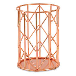 U Brands Pencil Cup - Empty Rose Gold Pencil Cup