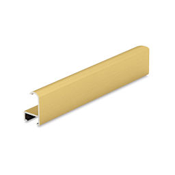 Nielsen Metal Frame Section Style 15 - 30" x 19/32", Frosted Gold