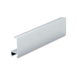 Nielsen Metal Frame Section Style 22 - 6" x 1", Frosted Silver