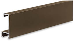 Nielsen Metal Frame Section Style 117 - 29" x 13/16", Frosted Walnut