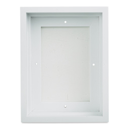Ampersand Floaterframe - Bold, White, 5" x 7", 1-1/2", front view