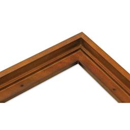 Ampersand Floaterframe - Bold, Walnut, 8" x 10", 7/8", corner close-up