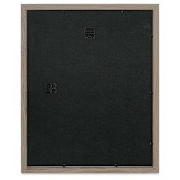 Blick Bellevue Frame - Grey Woodgrain, 16" x 20", back of frame