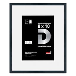Deha Design Tribeca Frame - Black, 8" x 10", 5" x 7" Mat, with Easel Back