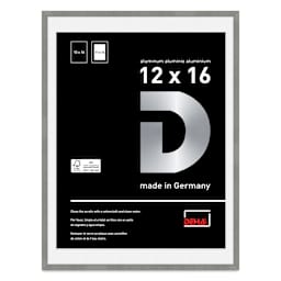Deha Design Tribeca Frame - Gray, 12" x 16", 11" x 14" Mat
