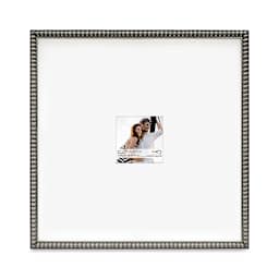 MCS Thin Bead Frame - Pewter, 20" x 20" w/5" x 5" Mat