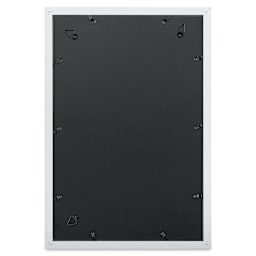 Hudson 43 Gallery Frame - White, 12" x 18" (Back of frame)