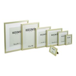 Hudson 43 Gallery Metallic Frames (Brass finish in all sizes)