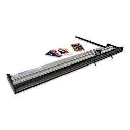 Logan Framer's Edge 660-1 Elite Mat Cutter - 60" shown with cut matboard examples