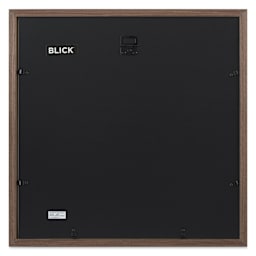 Blick Theo Frame with Mat - Walnut, 16" x 16" back