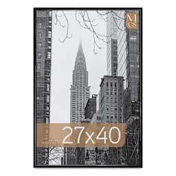 MCS Trendsetter Acrylic Poster Frame - 27" x 40" x 1/4", Black