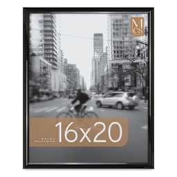 MCS Trendsetter Acrylic Poster Frame - 16" x 20" x 1/4", Black