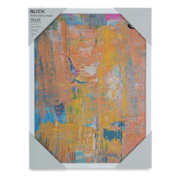 Blick Wood Gallery Frame - White, 18" x 24" in packaging