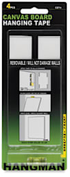Hangman Canvas Board Hanging Tape - Front of package 