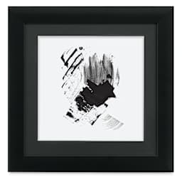 Blick Sheffield Frame - Black w/ Black Mat, 10" x 10"