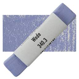 Great American Handmade Pastel - Wode 3, 340.3 pastel and swatch
