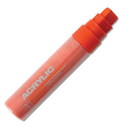 Montana Acrylic Marker - 15 mm Tip, Shock Orange Dark