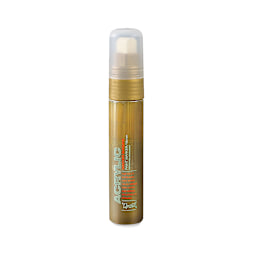 Montana Acrylic Marker - 15 mm, Matte Gold with cap on