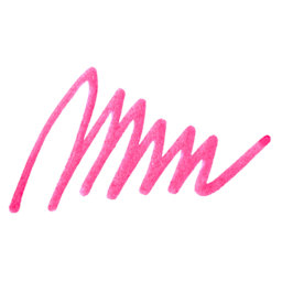 Molotow One4All Acrylic Marker - 4 mm Tip, Neon Red Flowers, Bullet Tip, swatch