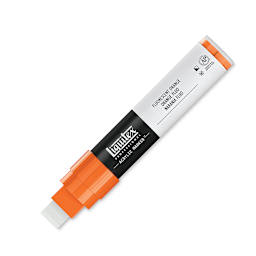 Liquitex Paint Marker - Fluorescent Orange, 15mm Tip