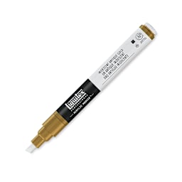 Liquitex Paint Marker - Iridescent Antique Gold, 2mm Tip