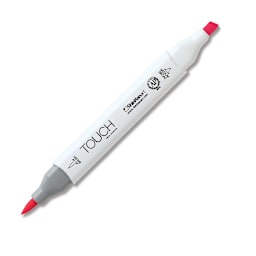 ShinHan Touch Twin Brush Marker - Fluorescent Pink (marker)