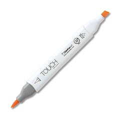 ShinHan Touch Twin Brush Marker - Primary Yellow (marker)