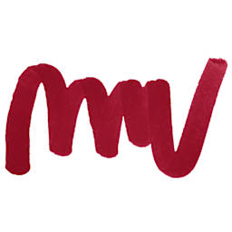 Posca Brush Paint Marker - Dark Red,  Brush Tip, 1 - 4 mm swatch