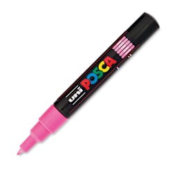 Posca Paint Marker - Pink, X-Fine, Bullet Tip, 0.7 mm