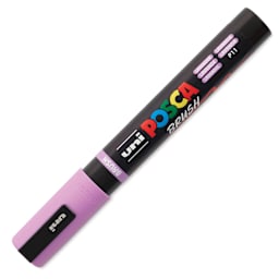 Posca Brush Paint Marker - Lavender, Brush Tip, 1 - 4 mm, cap on