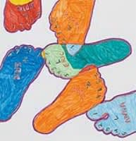 multi foot drawing