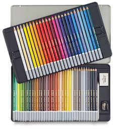 Stabilo CarbOthello Pastel Pencils, Set of 60. Inside of package