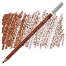 Stabilo CarbOthello Pastel Pencil - Burnt Sienna pencil and swatch