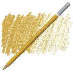 Stabilo CarbOthello Pastel Pencil - Golden Ochre pencil and swatch