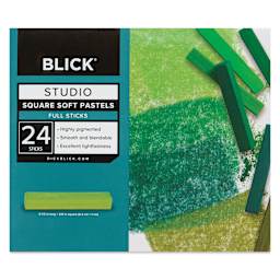 Blick Studio Pastel Set - Landscape Colors, Set of 24, front of packaing 