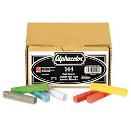 Alphacolor Soft Pastels- Basic Colors, Set of 144