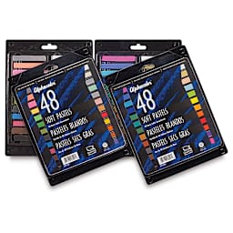 Alphacolor Soft Pastels - Basic Colors, Set of 48